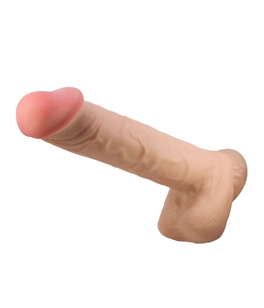 PRETTY LOVE - SLIDING SKIN SERIES REALISTIC DILDO WITH SLIDING SKIN SUCTION CUP FLESH 26 CM
