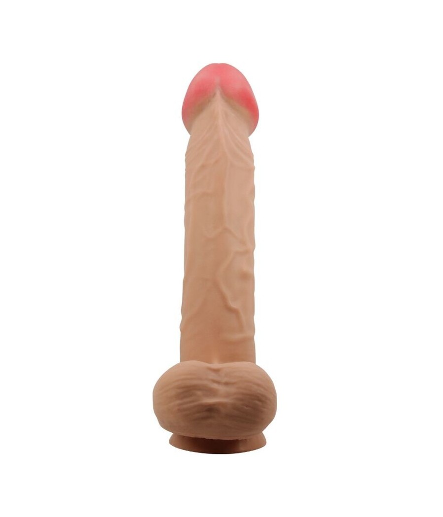 PRETTY LOVE - SLIDING SKIN SERIES REALISTIC DILDO WITH SLIDING SKIN SUCTION CUP FLESH 26 CM