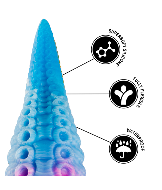 EPIC - PHORCYS BLUE TENTACLE DILDO BIG SIZE