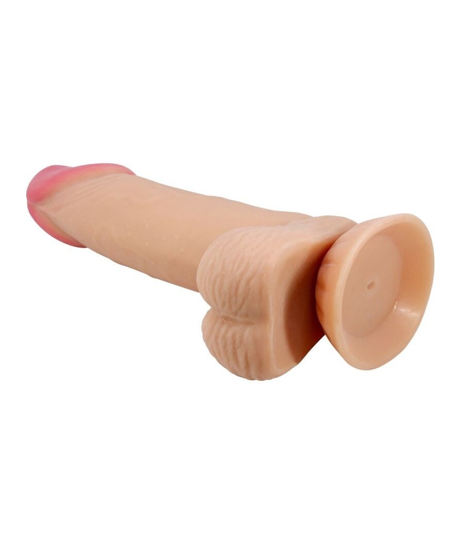 PRETTY LOVE - SLIDING SKIN SERIES REALISTIC DILDO WITH SLIDING SKIN SUCTION CUP 19.4 CM