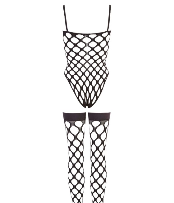 BODY IN RETE A MAGLIA LARGA CON CALZE COORDINATE - TAGLIA UNICA