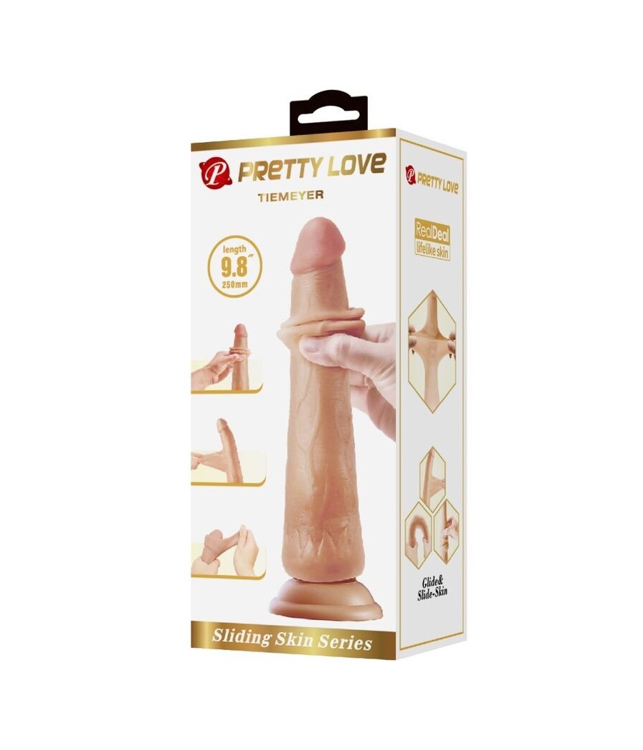 PRETTY LOVE - TIEMEYER REALISTIC DILDO 25 CM FLESH