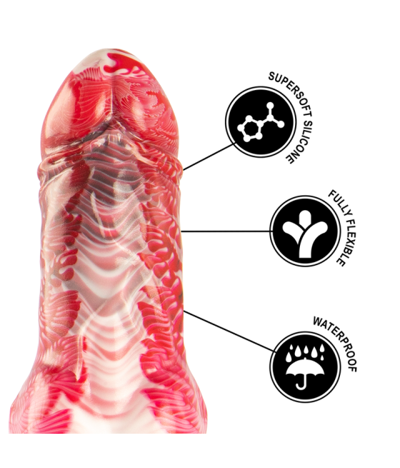 EPIC - HELIOS DILDO WITH TESTICLES HEAT AND ECSTASY