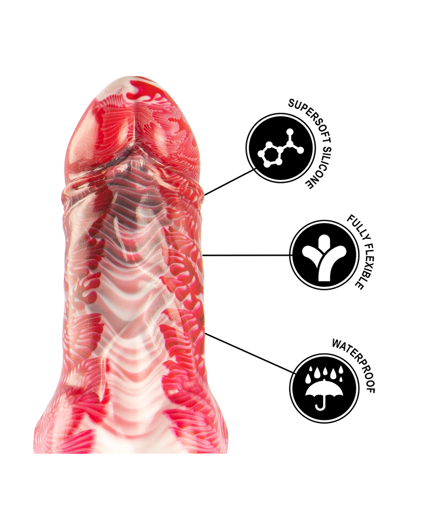 EPIC - HELIOS DILDO WITH TESTICLES HEAT AND ECSTASY