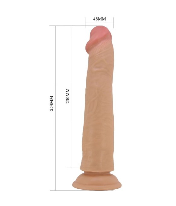 PRETTY LOVE - SHARIFE REALISTIC DILDO 25 CM FLESH