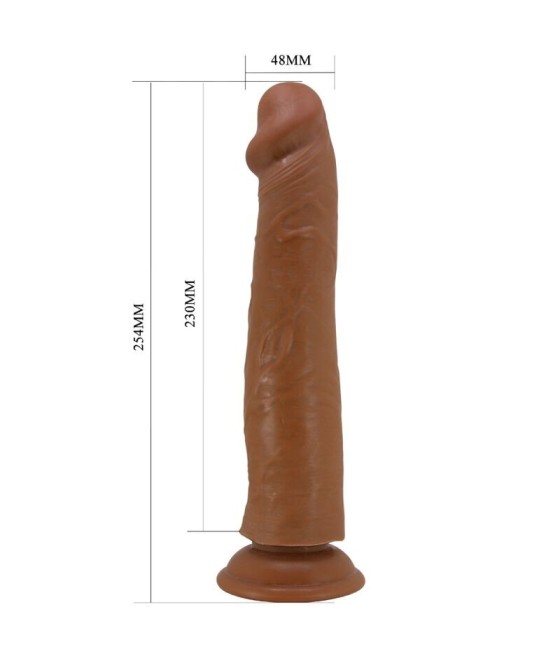 PRETTY LOVE - SHARIFE REALISTIC DILDO 25 CM BROWN