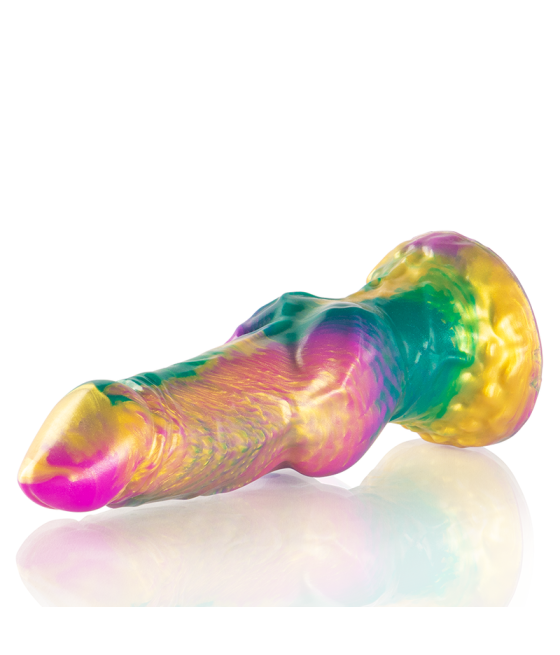 EPIC - IRIS DILDO WITH RAINBOW TESTICLES OF PLEASURE