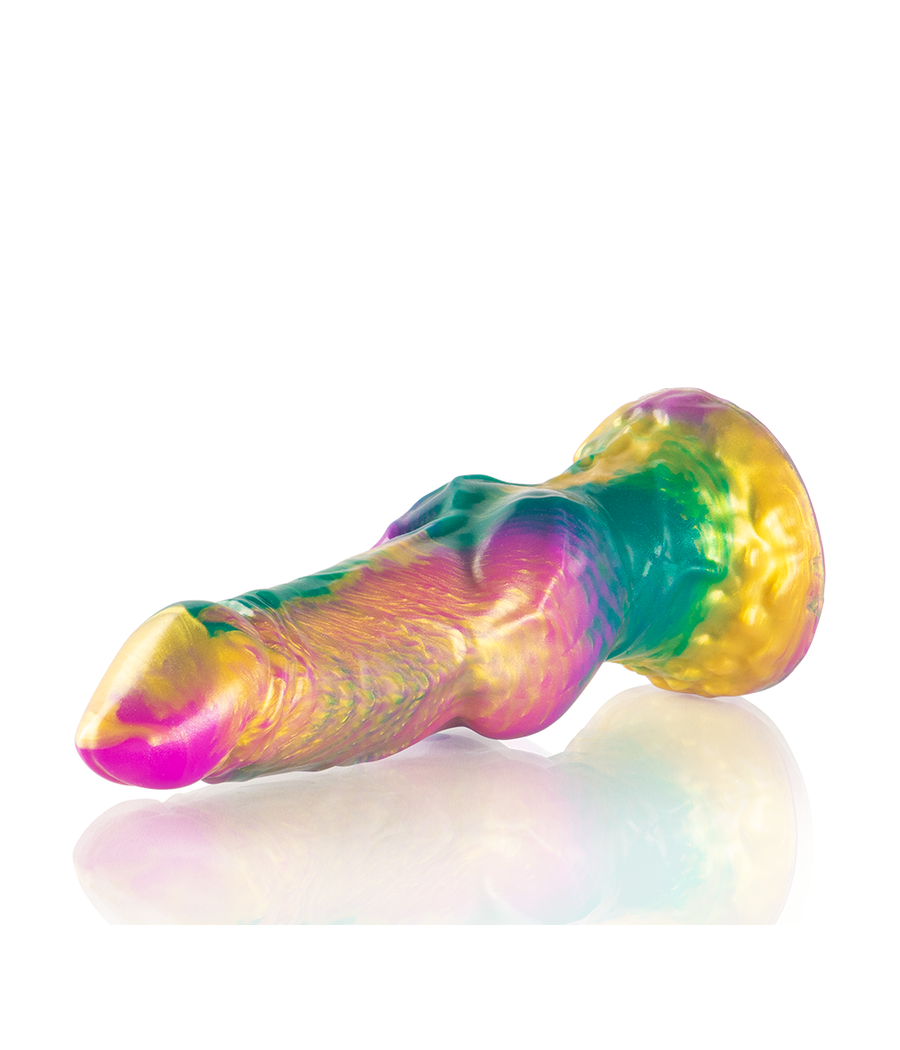 EPIC - IRIS DILDO WITH RAINBOW TESTICLES OF PLEASURE