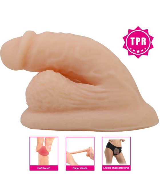 PRETTY LOVE - WILDON ULTRA REALISTIC AND ELASTIC DILDO 10 CM NATURAL