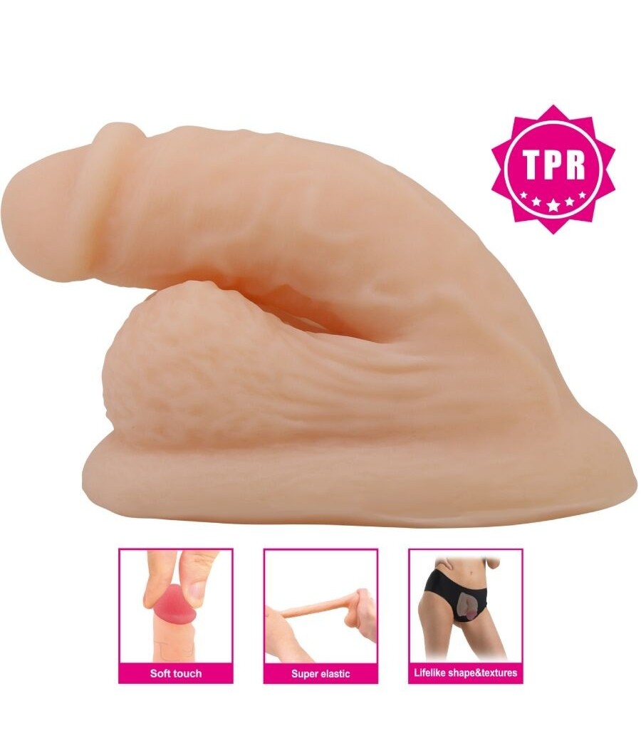 PRETTY LOVE - WILDON ULTRA REALISTIC AND ELASTIC DILDO 10 CM NATURAL