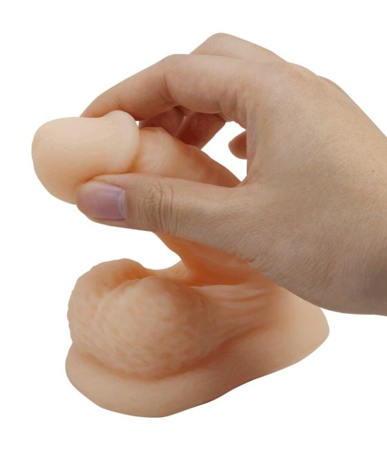 PRETTY LOVE - WILDON ULTRA REALISTIC AND ELASTIC DILDO 10 CM NATURAL