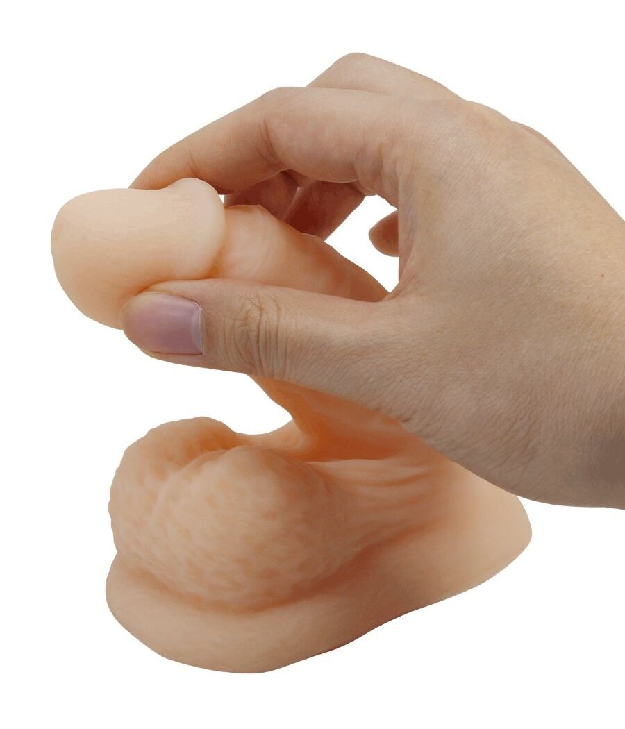 PRETTY LOVE - WILDON ULTRA REALISTIC AND ELASTIC DILDO 10 CM NATURAL