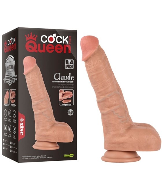 XISE - CLAUDE REALISTIC DOUBLE DENSITY DILDO 16.5 CM
