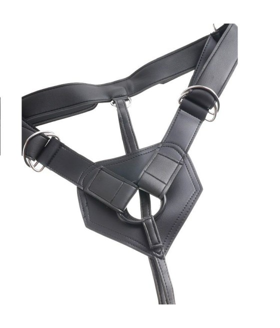 KING COCK - HARNESS WITH NATURAL REALISTIC PENIS 22.9 CM