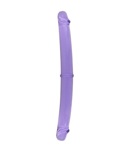 SEVEN CREATIONS - DOUBLE PENIS 30 CM PURPLE