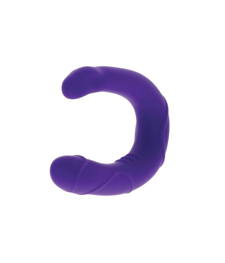 GET REAL - VOGUE MINI DOUBLE DONG PURPLE