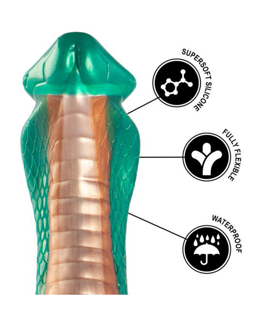 EPIC - PYTHON DILDO COBRA GREEN