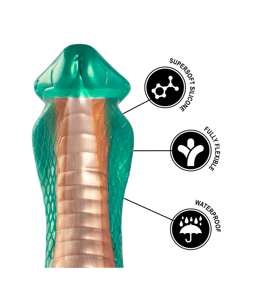 EPIC - PYTHON DILDO COBRA GREEN