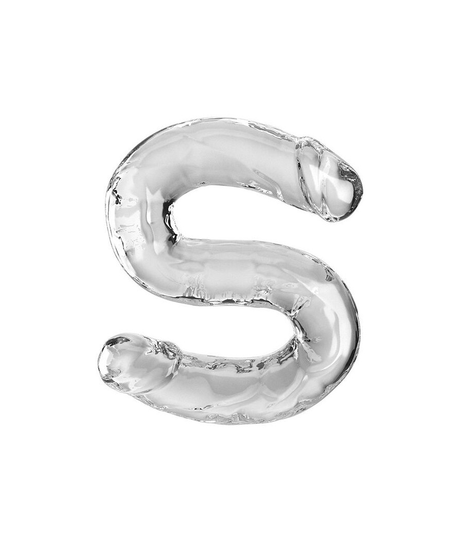 KING COCK - DOUBLE TROUBLE DOUBLE DILDO 46 CM CLEAR