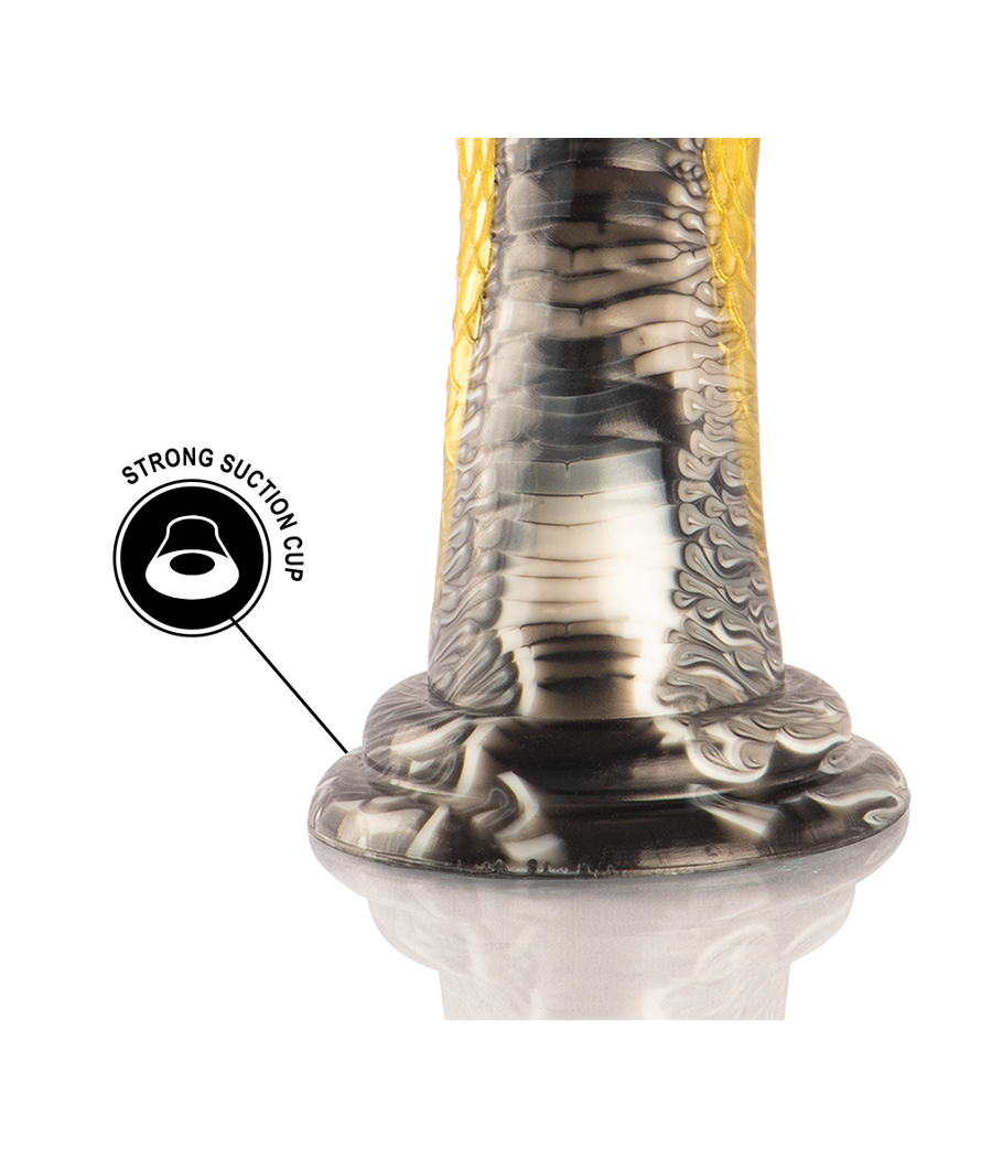 EPIC - DRAKON DILDO YELLOW COBRA
