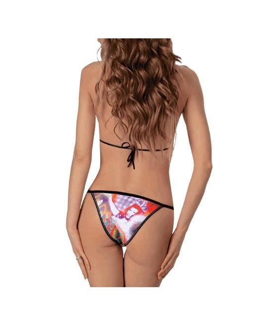 COORDINATO FANTASIA REGGISENO E MINI SLIP \"EROS VENEZIANI\"