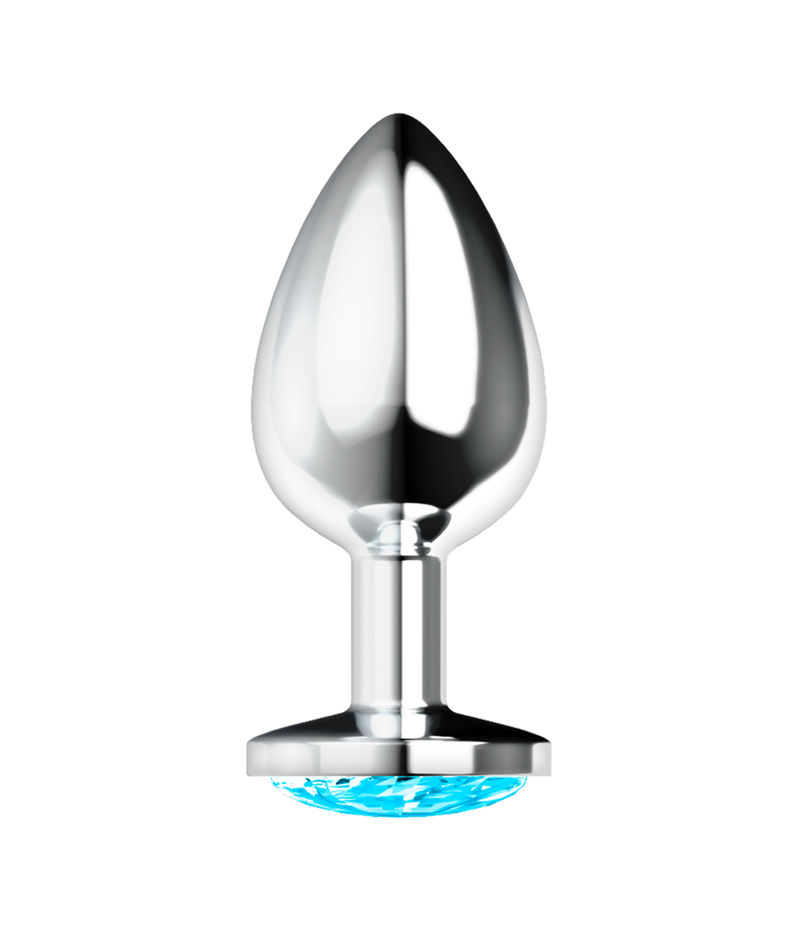 OHMAMA - ANAL PLUG WITH BLUE CRYSTAL L