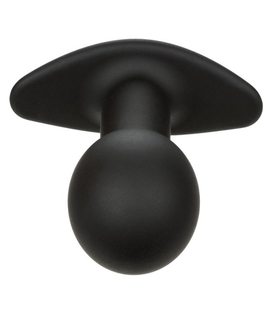 CALEXOTICS - ROCK BOTTOM ANAL PLUG 10 VIBRATIONS SILICONE BLACK