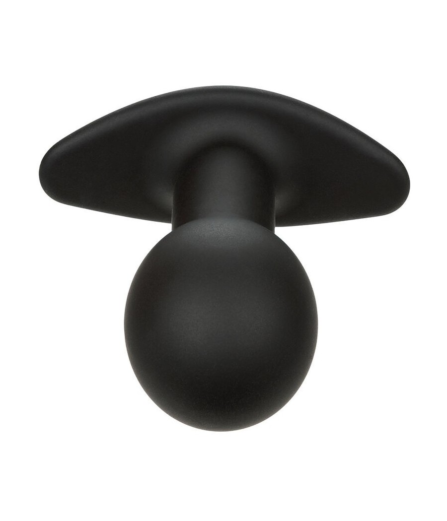 CALEXOTICS - ROCK BOTTOM ANAL PLUG 10 VIBRATIONS SILICONE BLACK