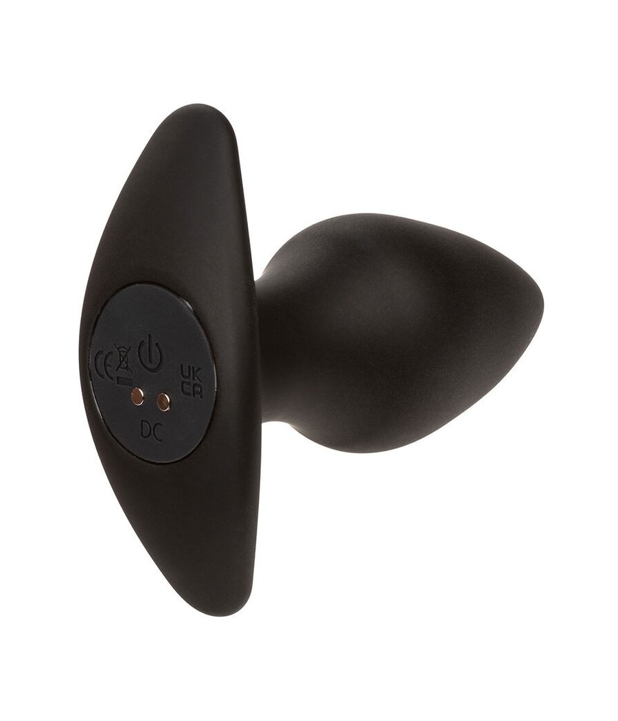 CALEXOTICS - ROCK BOTTOM PERFECT ANAL PLUG 10 VIBRATIONS SILICONE BLACK