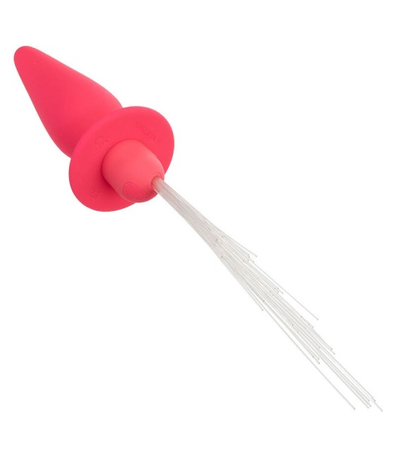 CALEXOTICS - SOUTHERN LIGHTS LIGHT UP ANAL PLUG 10 VIBRATIONS SILICONE PINK
