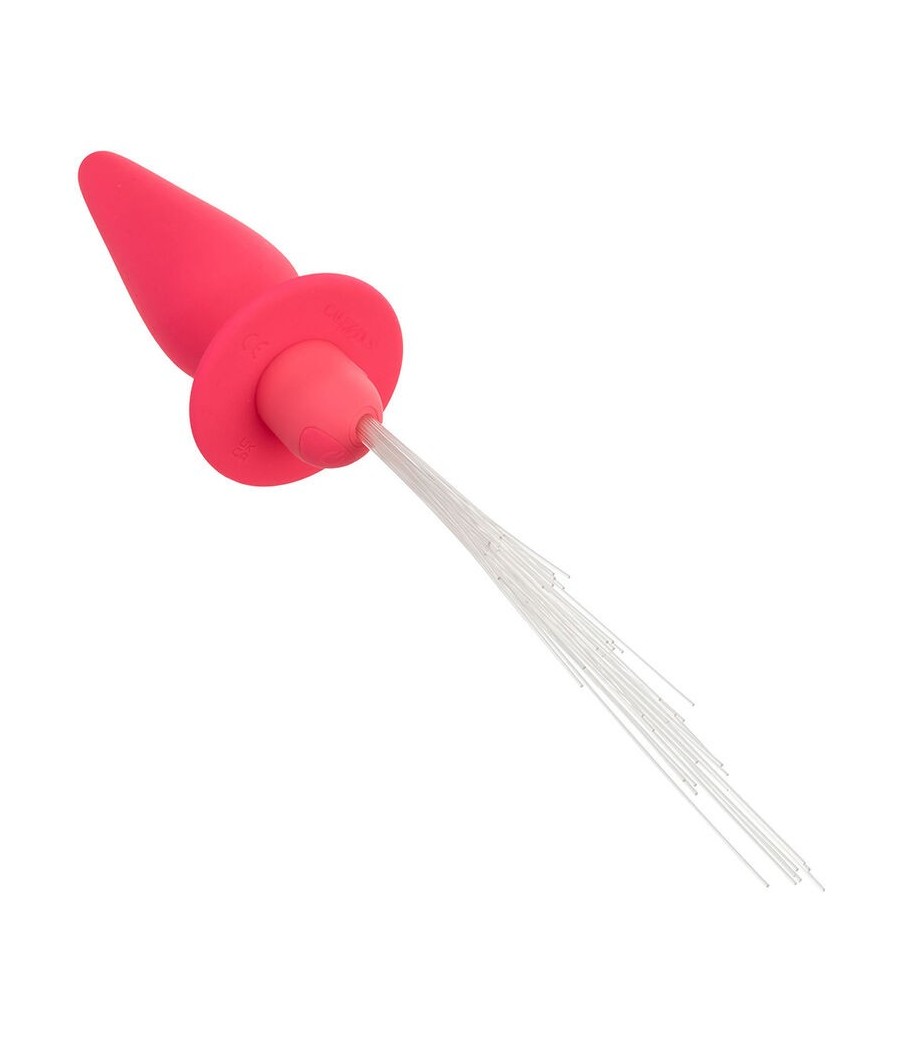 CALEXOTICS - SOUTHERN LIGHTS LIGHT UP ANAL PLUG 10 VIBRATIONS SILICONE PINK