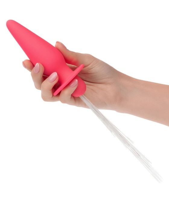 CALEXOTICS - SOUTHERN LIGHTS LIGHT UP ANAL PLUG 10 VIBRATIONS SILICONE PINK
