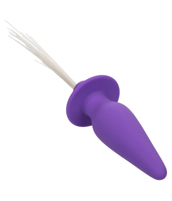 CALEXOTICS - SOUTHERN LIGHTS LIGHT UP ANAL PLUG 10 VIBRATIONS SILICONE PURPLE