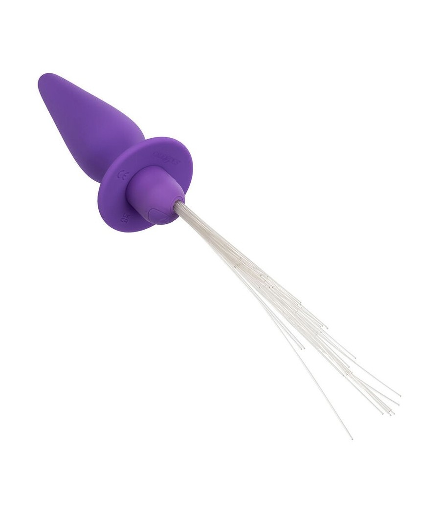 CALEXOTICS - SOUTHERN LIGHTS LIGHT UP ANAL PLUG 10 VIBRATIONS SILICONE PURPLE