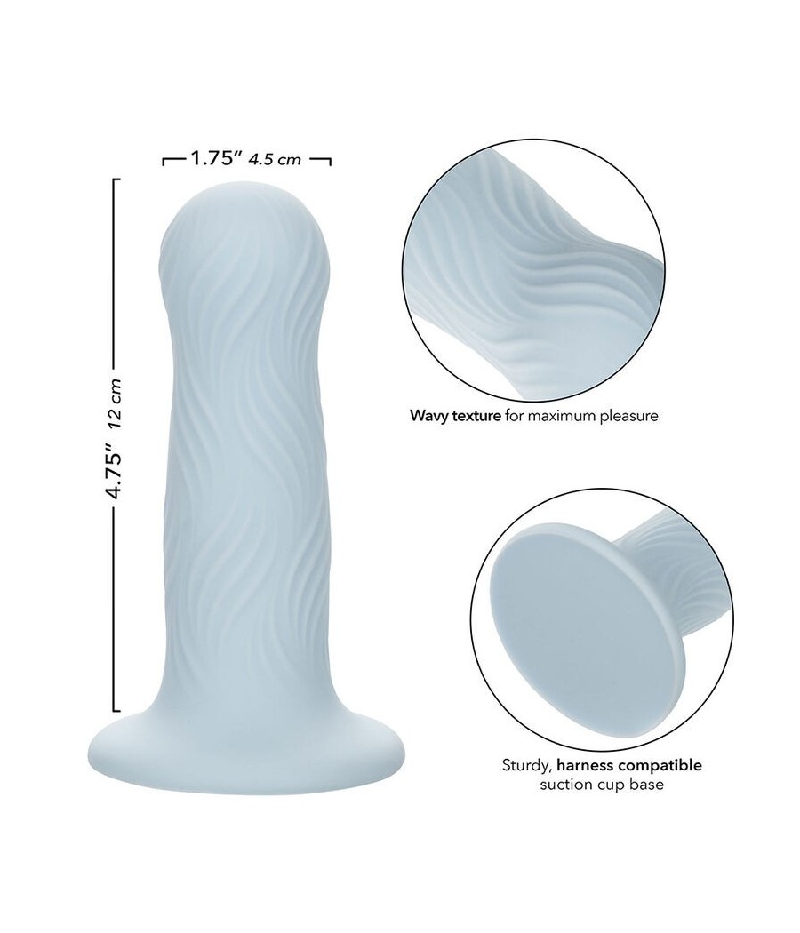 CALEXOTICS - WAVE RIDER FOAM ANAL PLUG BLUE