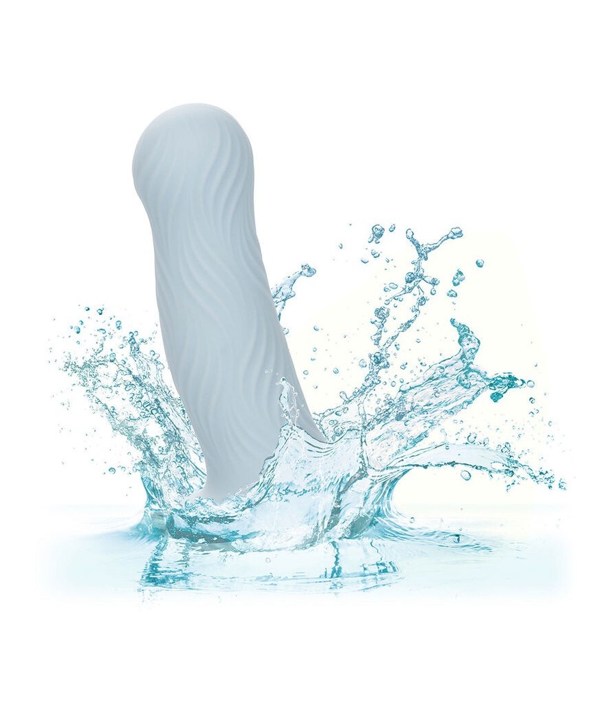 CALEXOTICS - WAVE RIDER FOAM ANAL PLUG BLUE
