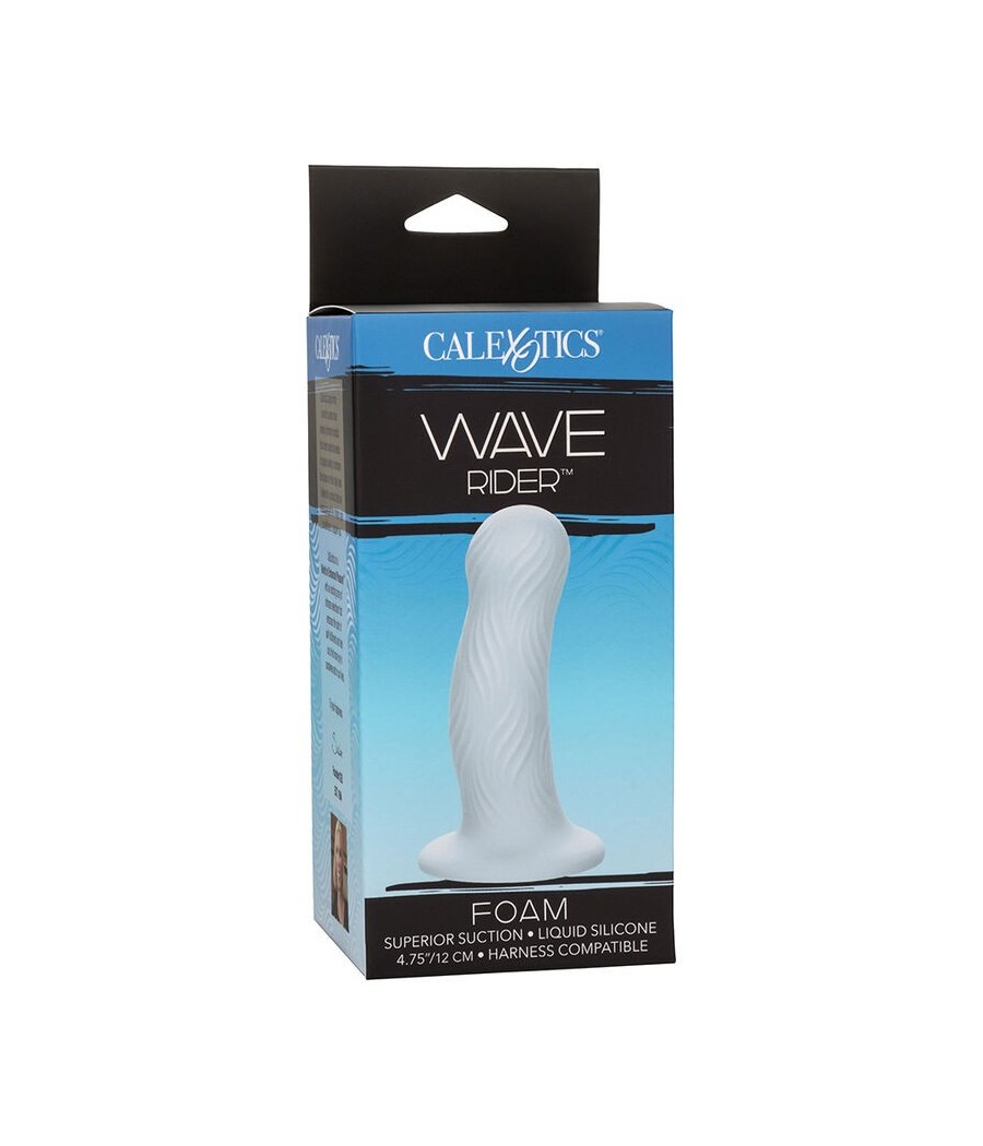 CALEXOTICS - WAVE RIDER FOAM ANAL PLUG BLUE