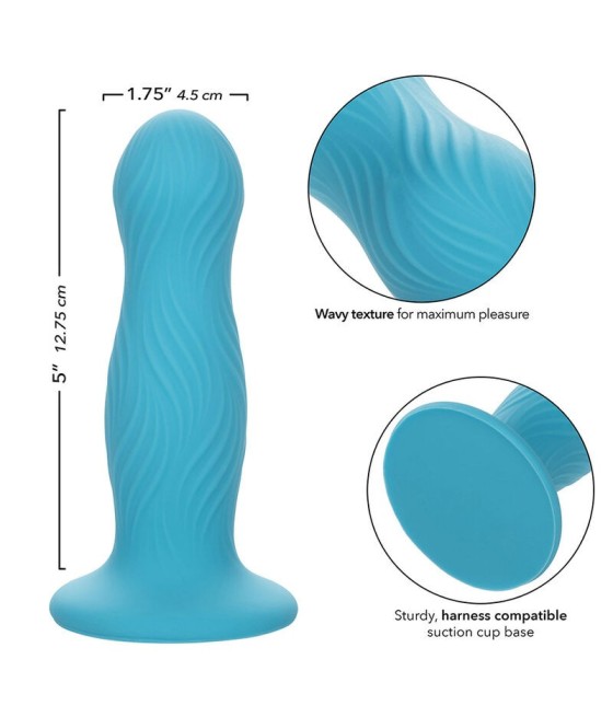 CALEXOTICS - WAVE RIDER SWELL ANAL PLUG BLUE