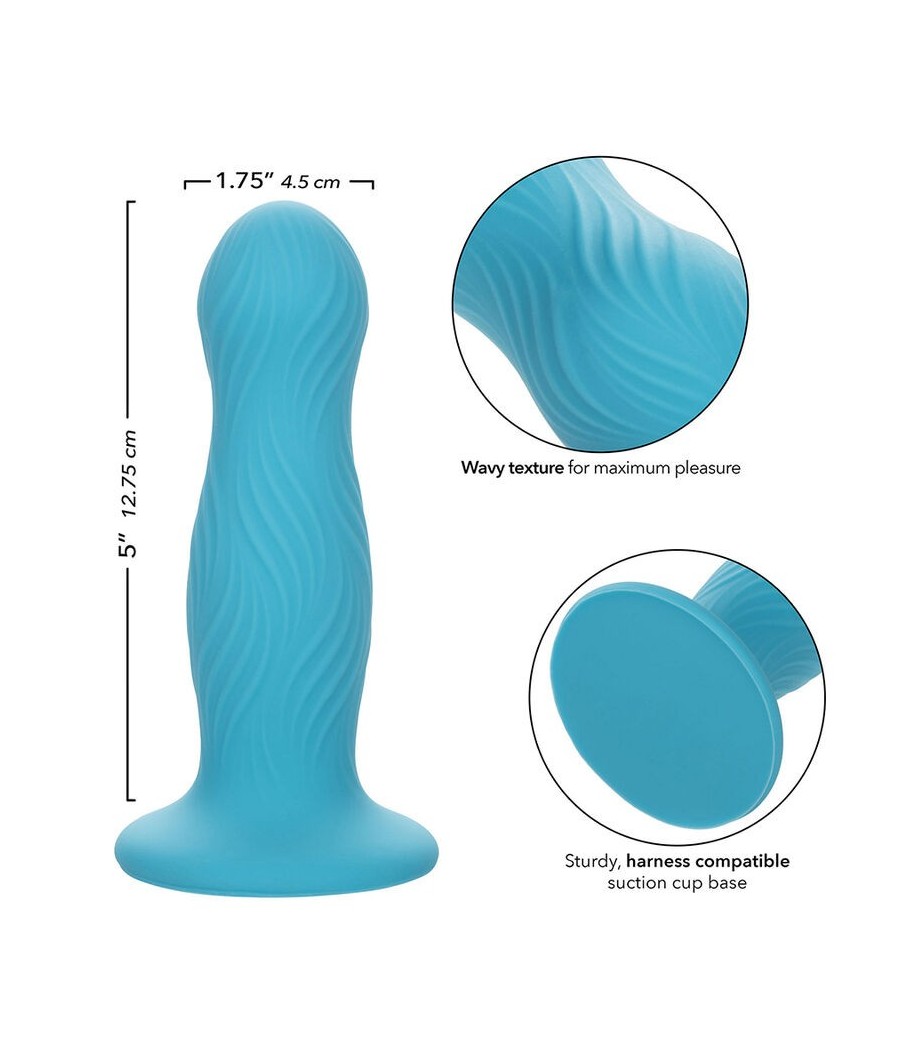 CALEXOTICS - WAVE RIDER SWELL ANAL PLUG BLUE