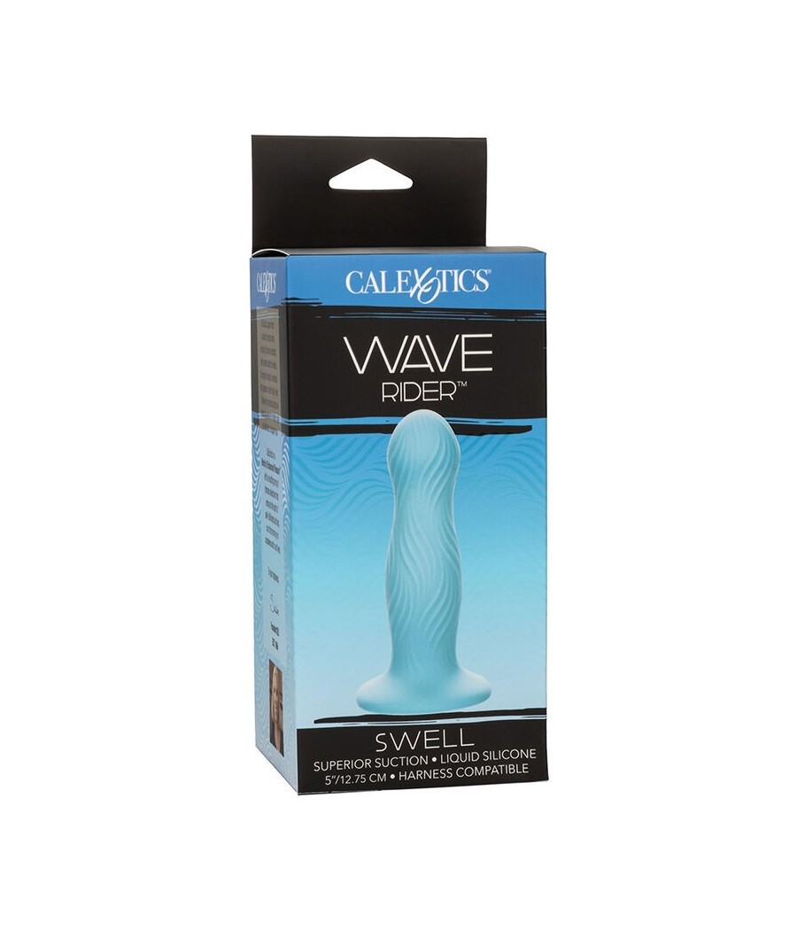 CALEXOTICS - WAVE RIDER SWELL ANAL PLUG BLUE