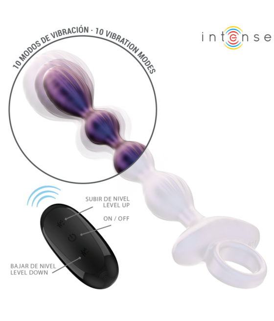 INTENSE - JACKIE VIBRATING ANAL PLUG MODEL 1 REMOTE CONTROL