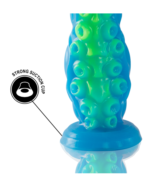 EPIC - SCYLLA FLUORESCENT THIN TENTACLE DILDO LARGE SIZE