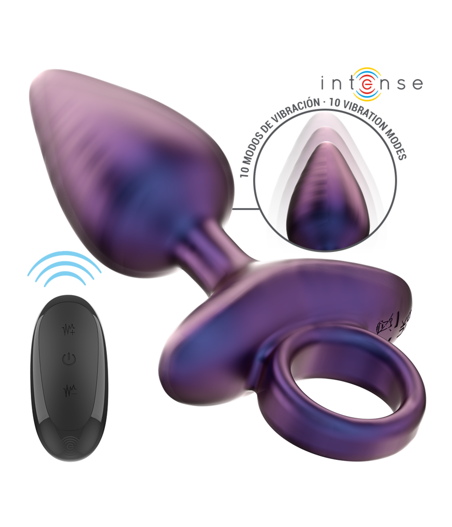 INTENSE - MICHAEL VIBRATING ANAL PLUG MODEL 2 REMOTE CONTROL