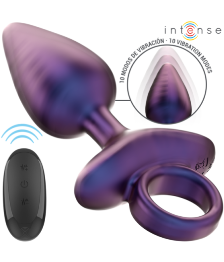 INTENSE - MICHAEL VIBRATING ANAL PLUG MODEL 2 REMOTE CONTROL