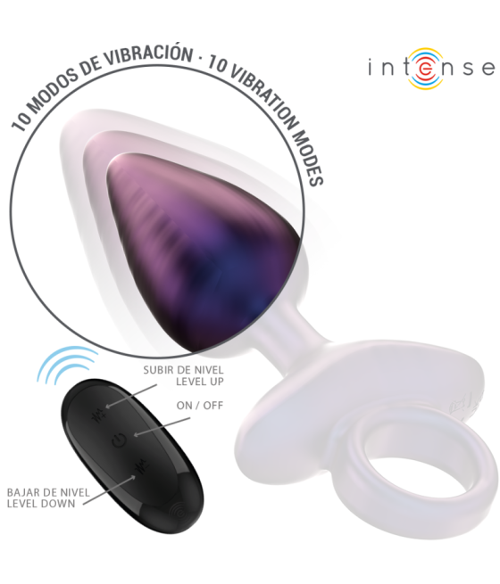 INTENSE - MICHAEL VIBRATING ANAL PLUG MODEL 2 REMOTE CONTROL