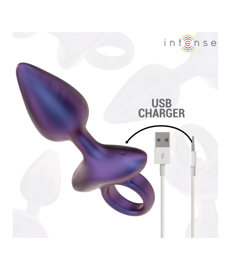 INTENSE - MICHAEL VIBRATING ANAL PLUG MODEL 2 REMOTE CONTROL