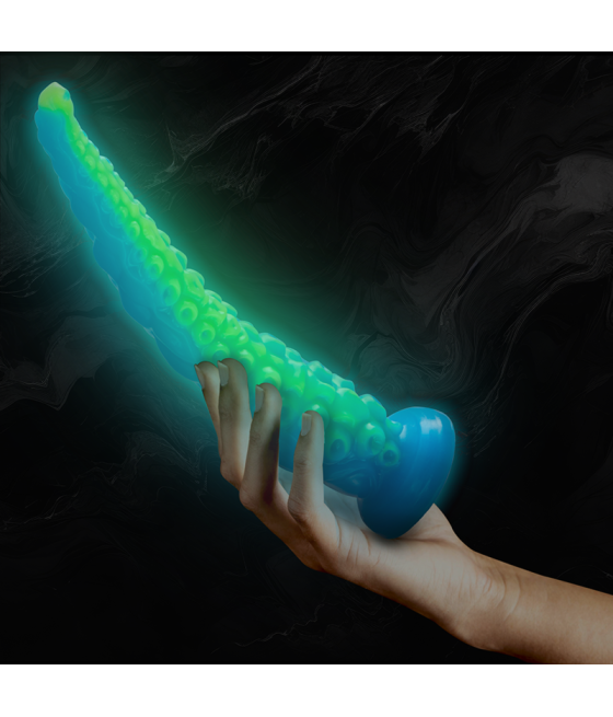 EPIC - SCYLLA FLUORESCENT THIN TENTACLE DILDO LARGE SIZE