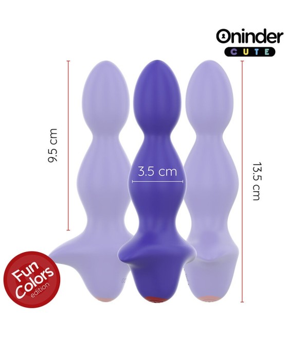 ONINDER CUTE - LOVE BUTT VIBRATING ANAL PLUG DILATOR - FREE WORLDWIDE APP