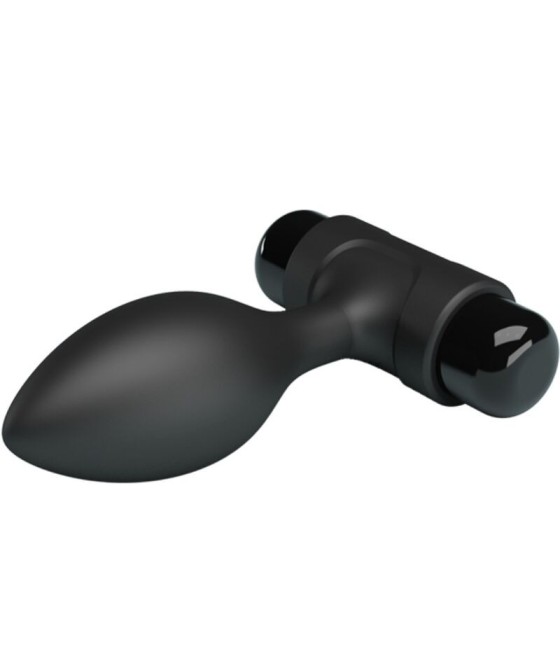 PRETTY LOVE - VIBRA BUTT 10 VIBRATIONS ANAL PLUG BLACK