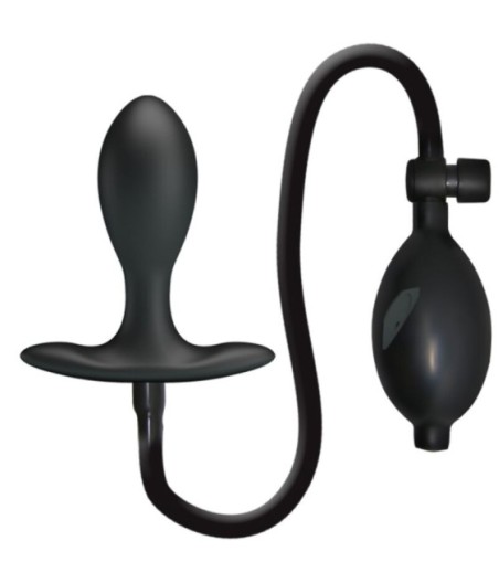 PRETTY LOVE - INFLATABLE ANAL PLUG BLACK